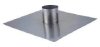 6" Flat Roof Flashing Z Flex Z Vent SS Venting (2SVSF06)